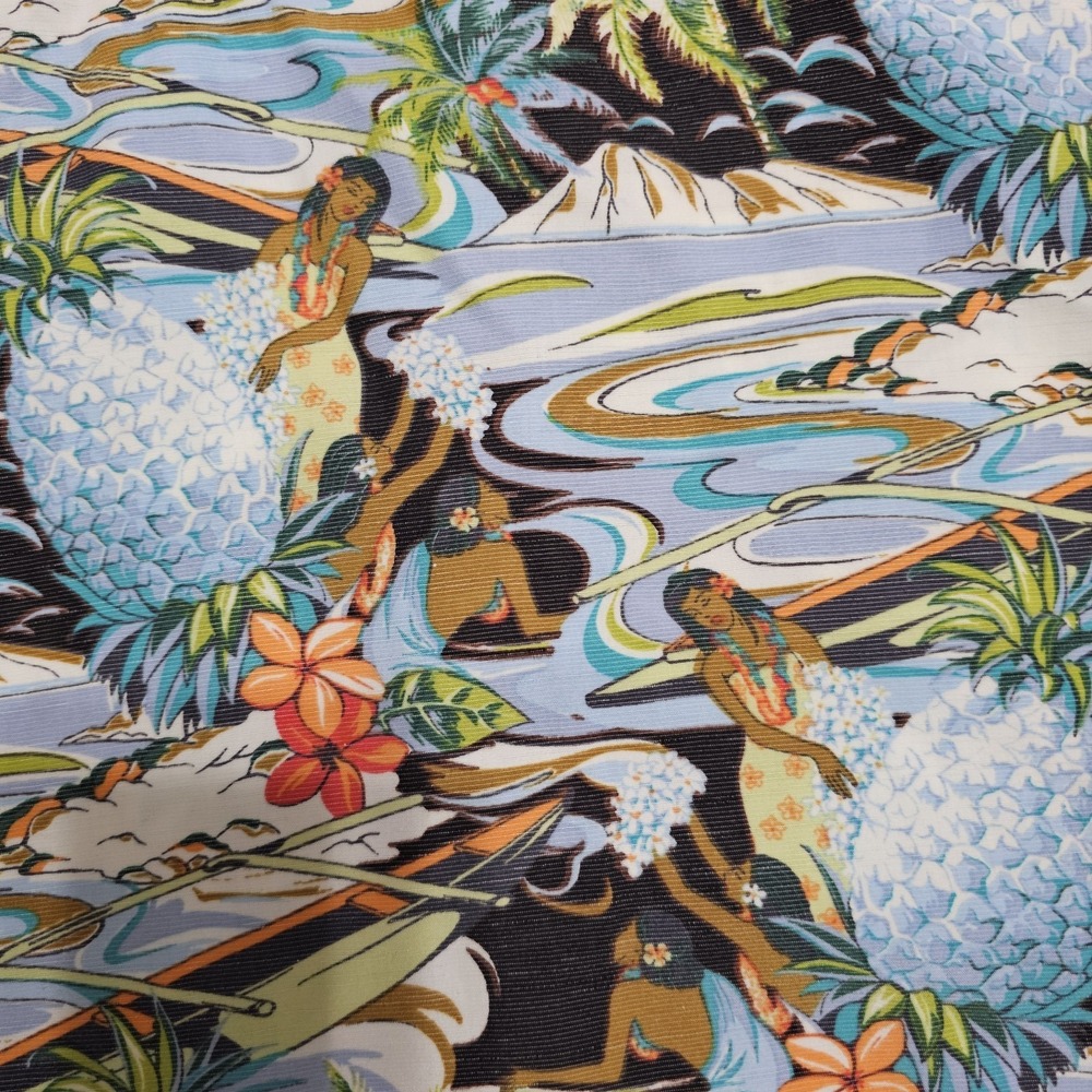 Tommy Bahama Coconut Point Shirt Mens M Hawaiian Aloha Surfboard Pineapple - Picture 8 of 11